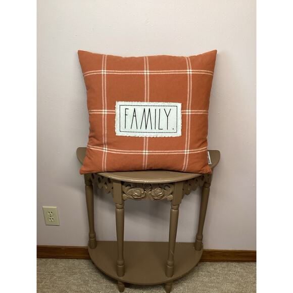 Rae Dunn Accent Pillow “Family” - Picture 2 of 4